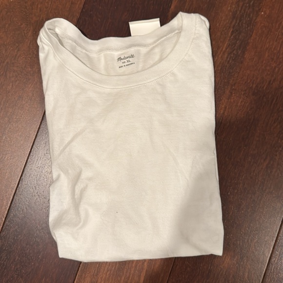 Madewell NWT cotton slub short sleeve crew neck tee shirt - Picture 9 of 9